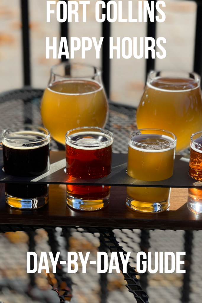 Best Fort Collins happy hours guide with drink specials and restaurant deals