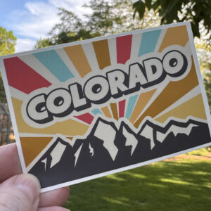 Colorado Alpine Sticker