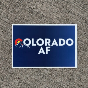 Colorado AF Sticker
